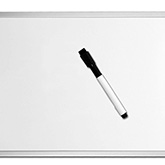 Whiteboard 30x40 cm markør