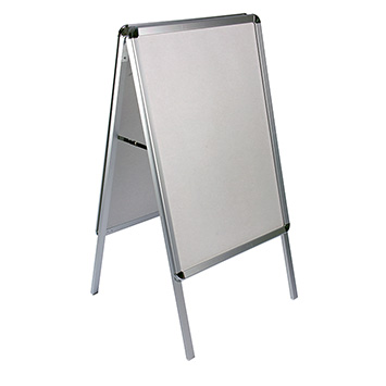 Whiteboard til fortovet